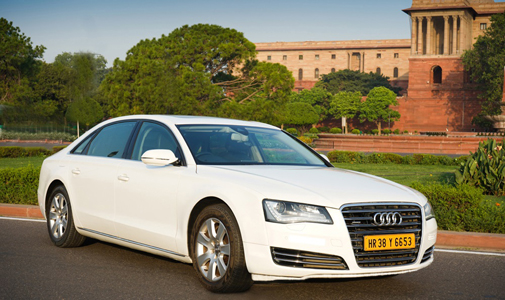 AUDI A8-audi cars on hire For Rent